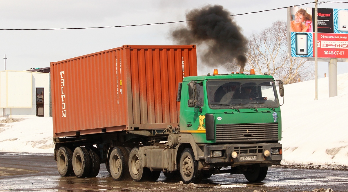 Камчатский край, № А 165 СХ 41 — МАЗ-6430A8