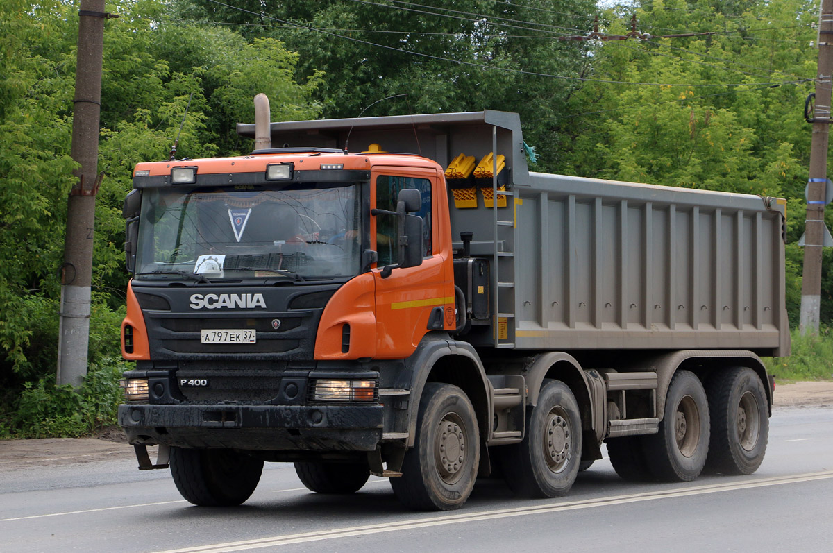 Ивановская область, № А 797 ЕК 37 — Scania ('2011) P400