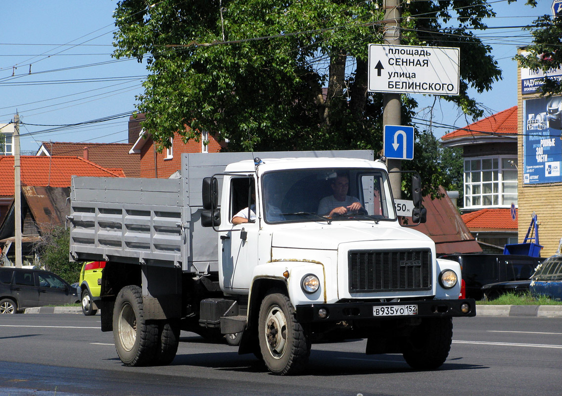 Нижегородская область, № В 935 УО 152 — ГАЗ-3309