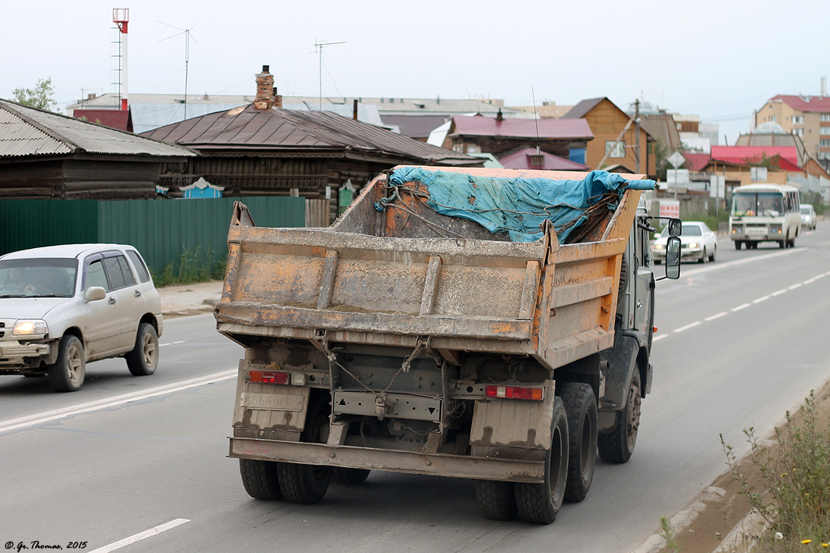 Саха (Якутия), № Н 564 ВС 14 — КамАЗ-55111-02 [55111C]