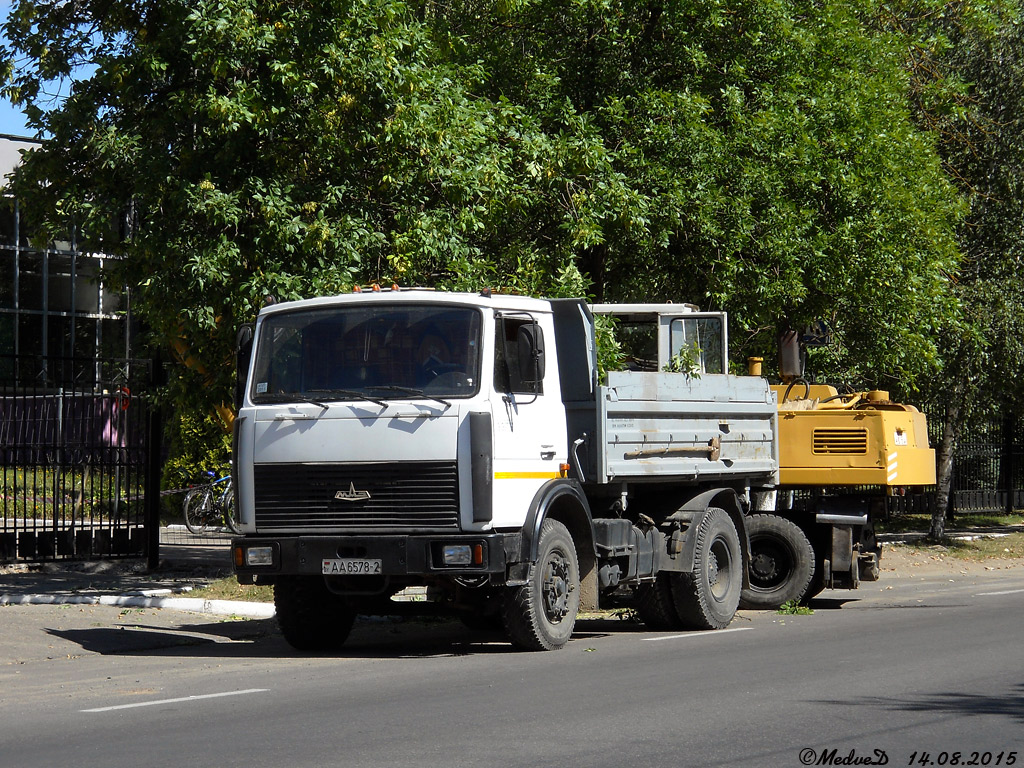 Витебская область, № АА 6578-2 — МАЗ-555102