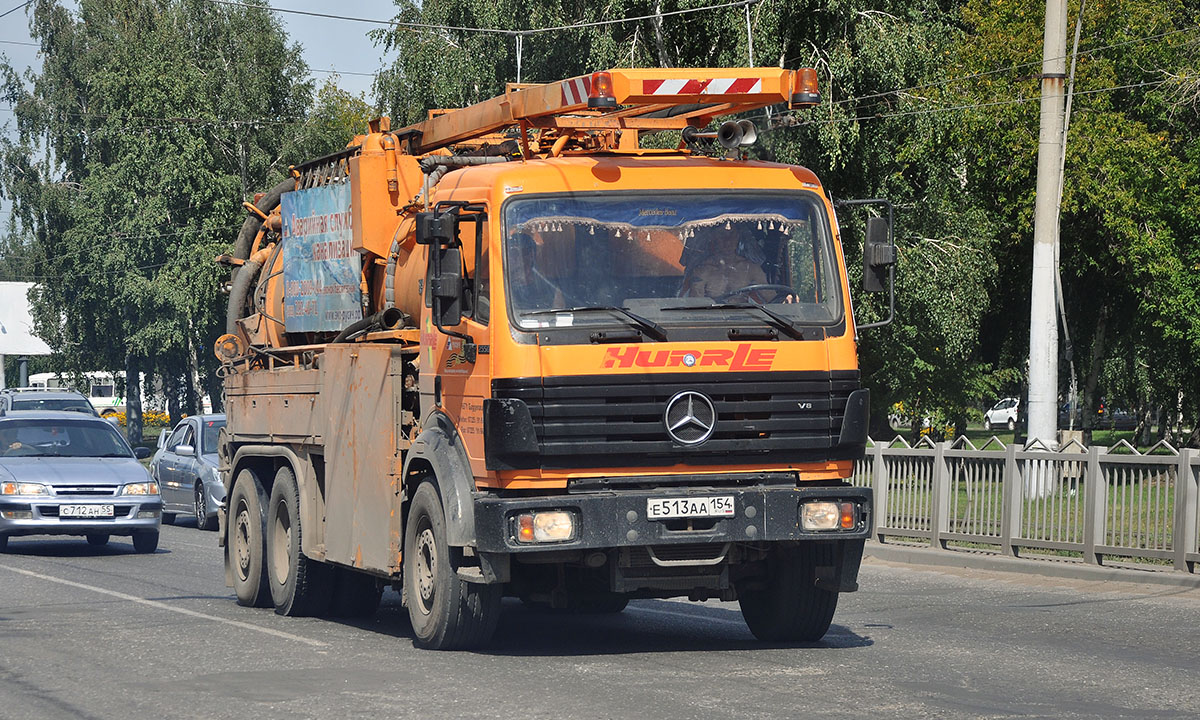 Новосибирская область, № Е 513 АА 154 — Mercedes-Benz SK (общ. мод.)