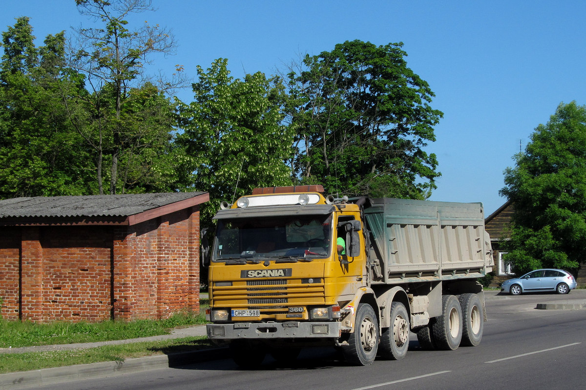 Литва, № CHP 598 — Scania (II) (общая модель)