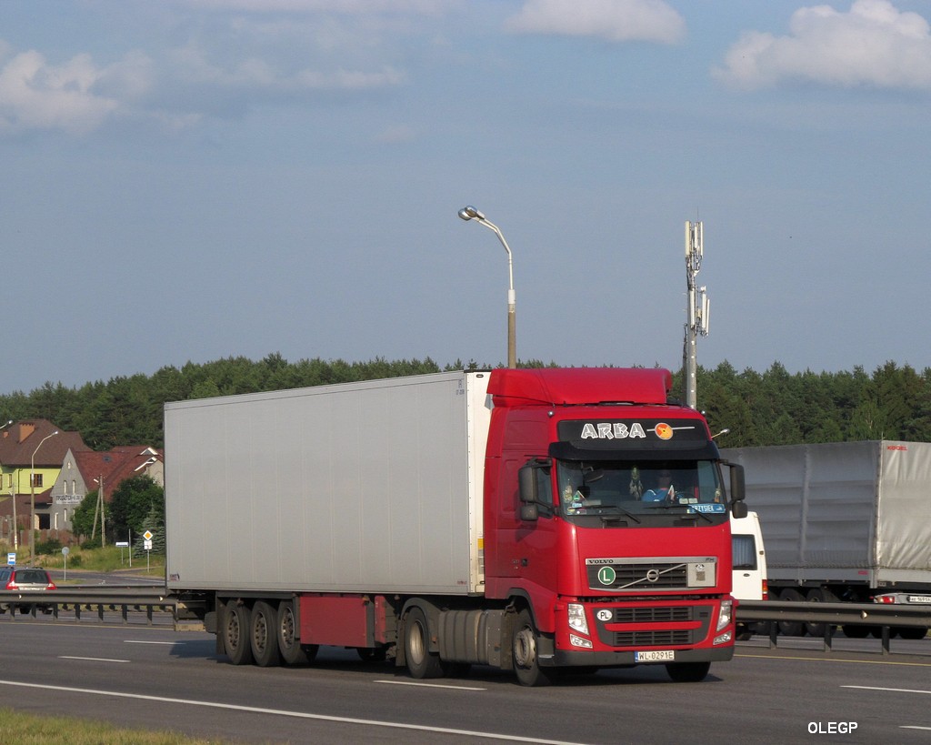 Польша, № WL 0291E — Volvo ('2008) FH-Series