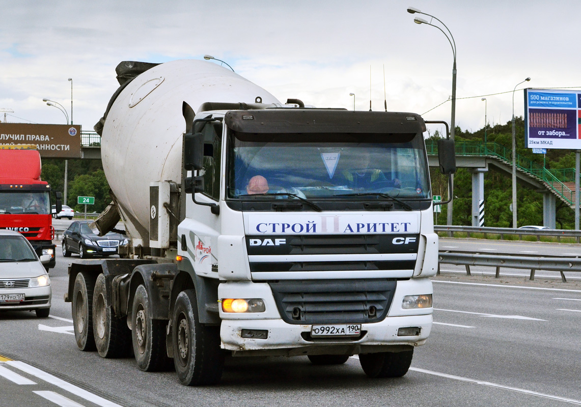 Москва, № О 992 ХА 190 — DAF CF85 FAD