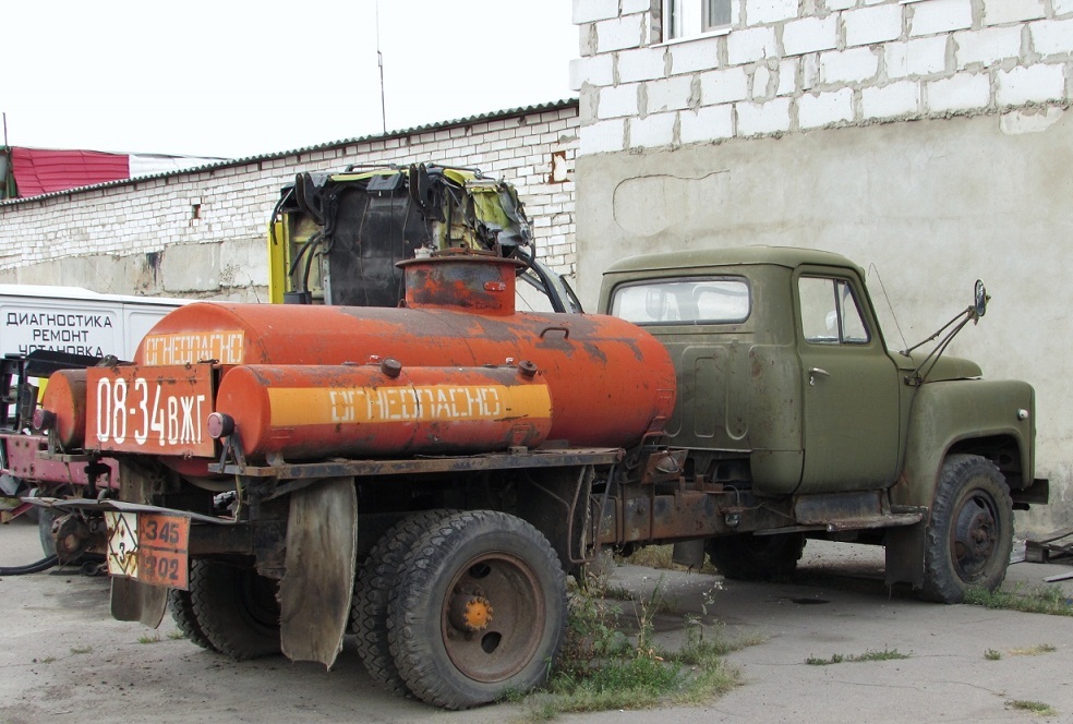 Воронежская область, № 08-34 ВЖГ — ГАЗ-52-01