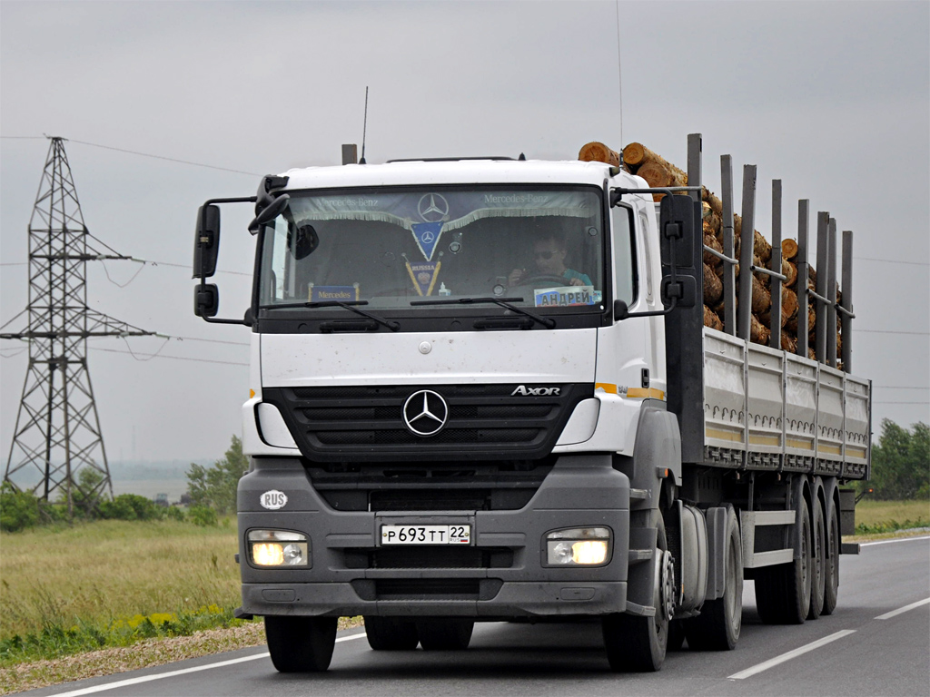 Алтайский край, № Р 693 ТТ 22 — Mercedes-Benz Axor 1840