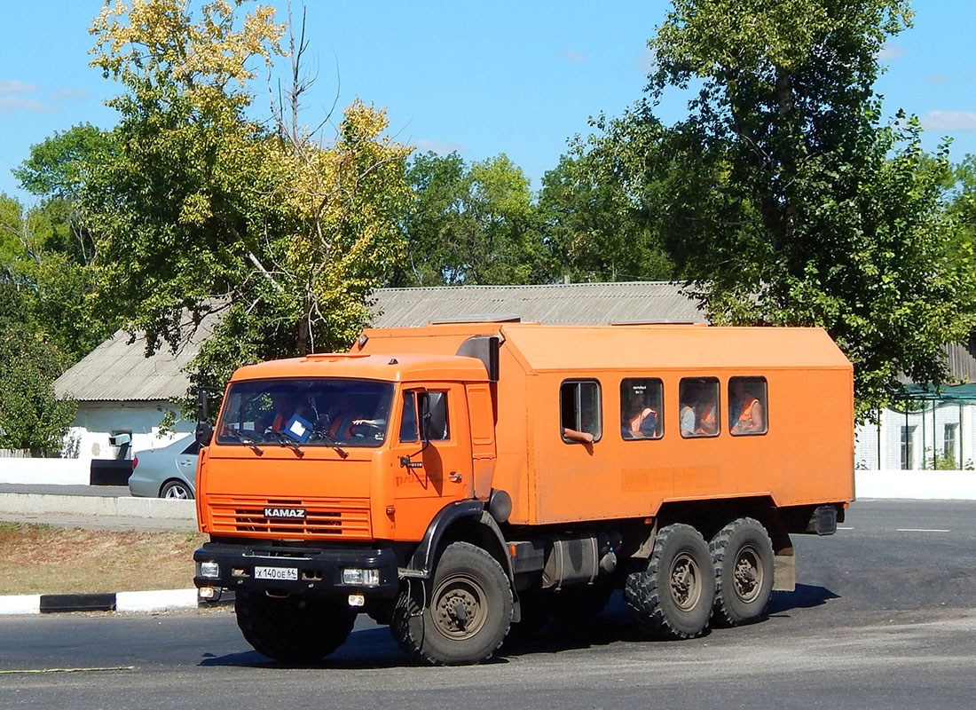 Саратовская область, № Х 140 ОЕ 64 — КамАЗ-43118-15 [43118R]