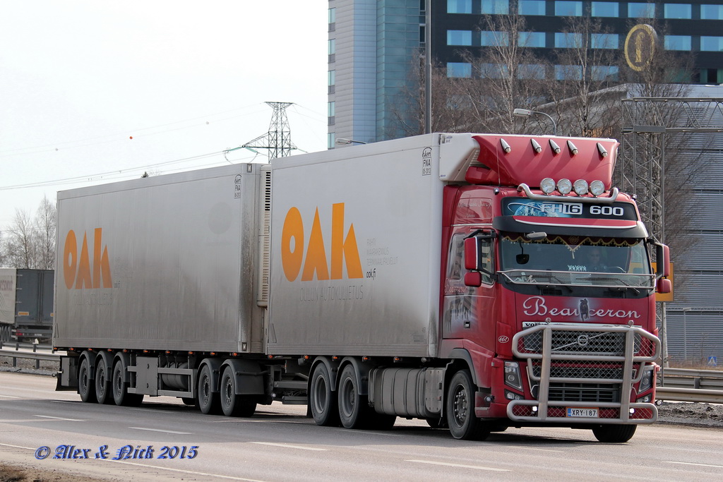 Финляндия, № XRY-187 — Volvo ('2008) FH16.600