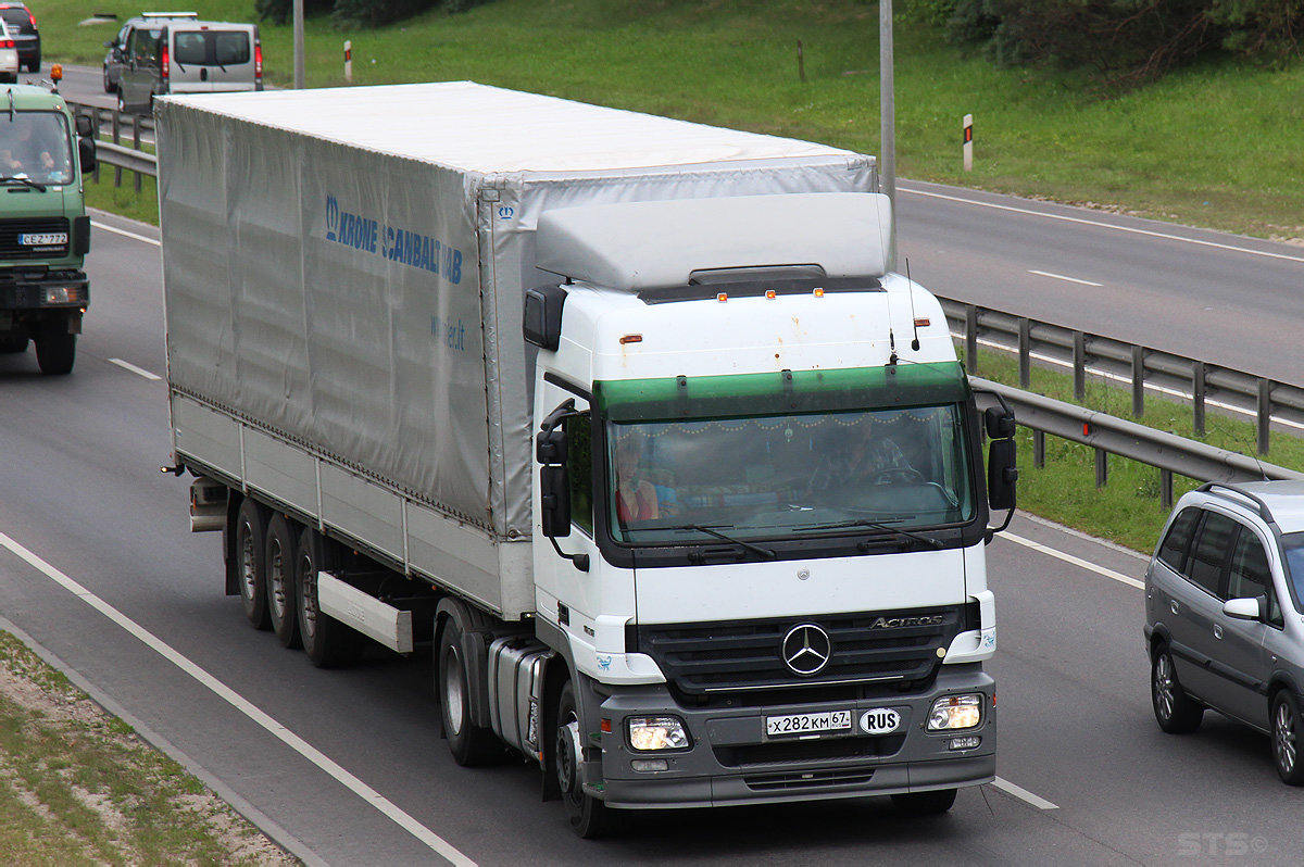 Смоленская область, № Х 282 КМ 67 — Mercedes-Benz Actros ('2003)