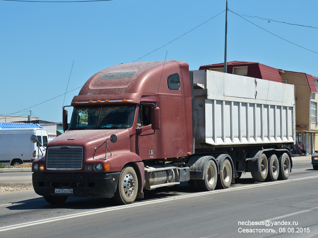 Севастополь, № А 472 ЕХ 92 — Freightliner Century Class