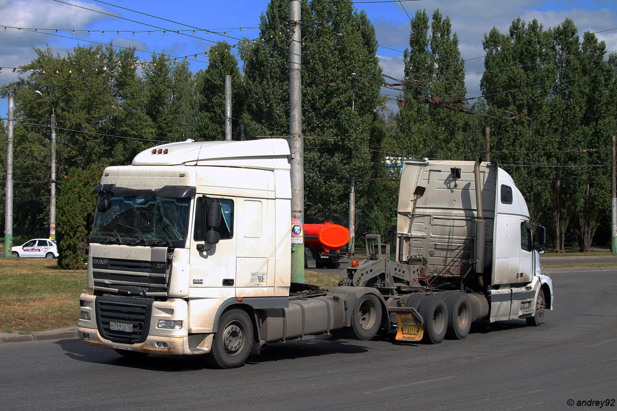 Пензенская область, № Н 799 СС 58 — DAF XF105 FT