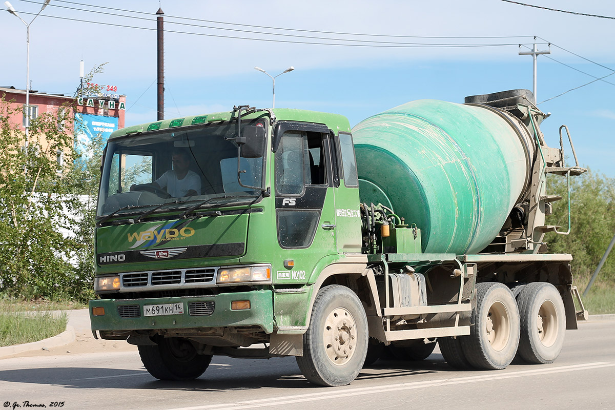 Саха (Якутия), № М 691 КН 14 — Hino FS