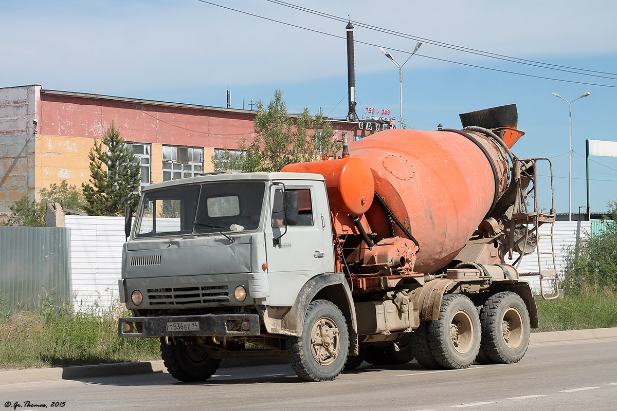 Саха (Якутия), № Т 536 ЕЕ 14 — КамАЗ-55111 [551110]