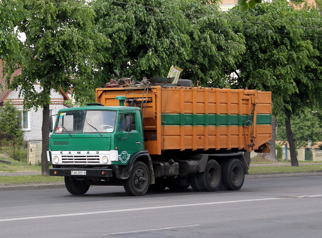 Могилёвская область, № АВ 0991-6 — КамАЗ-53213