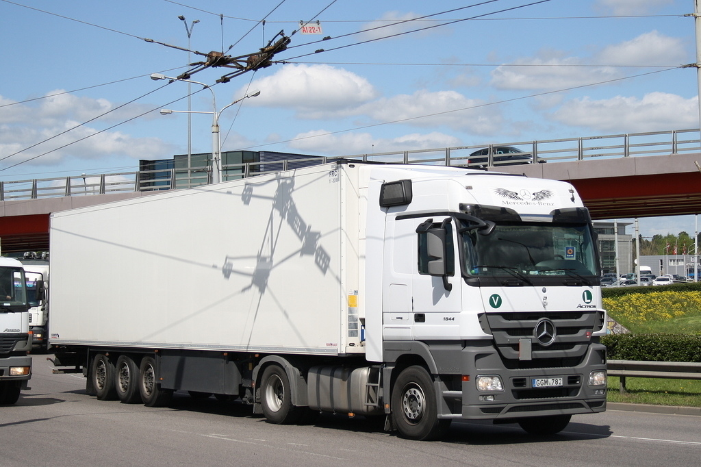 Литва, № GGM 782 — Mercedes-Benz Actros ('2009) 1844