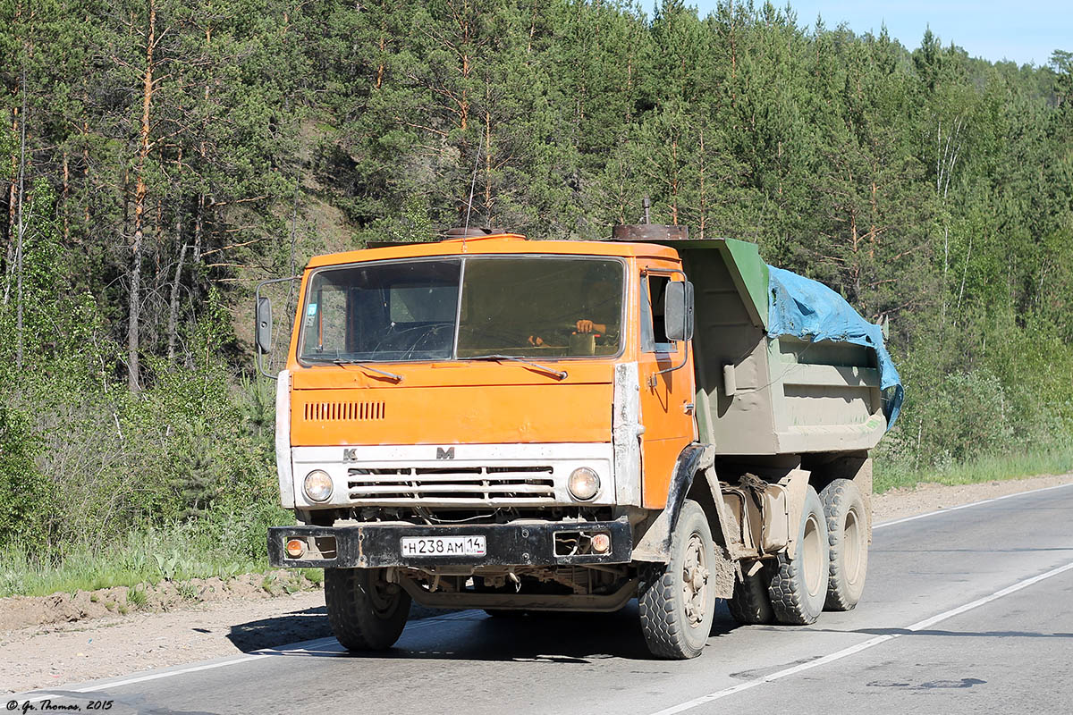 Саха (Якутия), № Н 238 АМ 14 — КамАЗ-5511