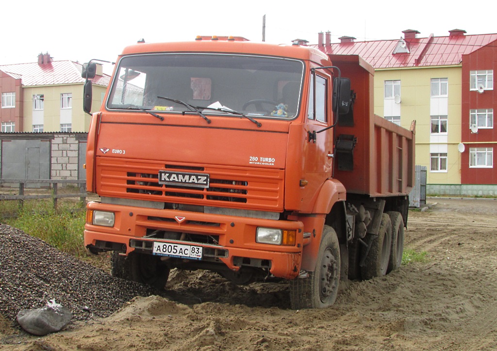 Ненецкий автономный округ, № А 805 АС 83 — КамАЗ-65111 [651110]