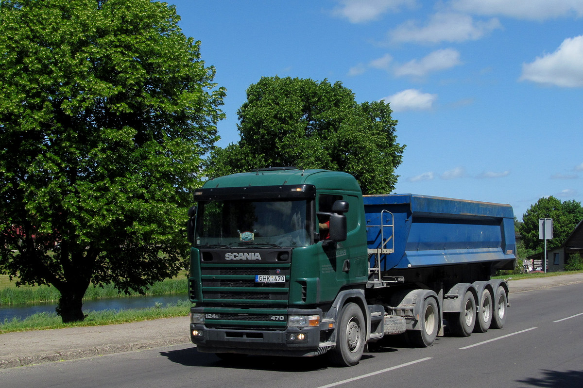 Литва, № GHK 470 — Scania ('1996) R124L