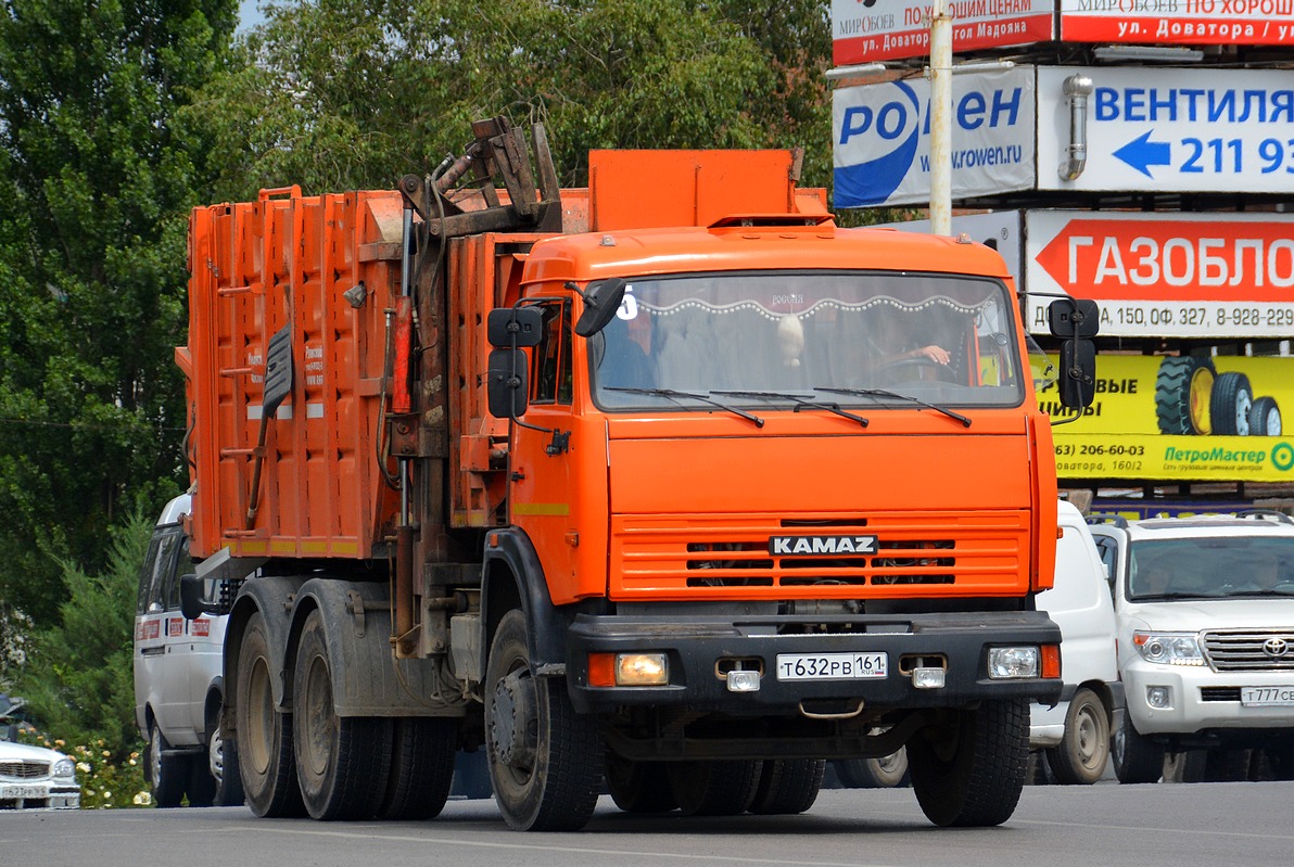 Ростовская область, № Т 632 РВ 161 — КамАЗ-65115-62