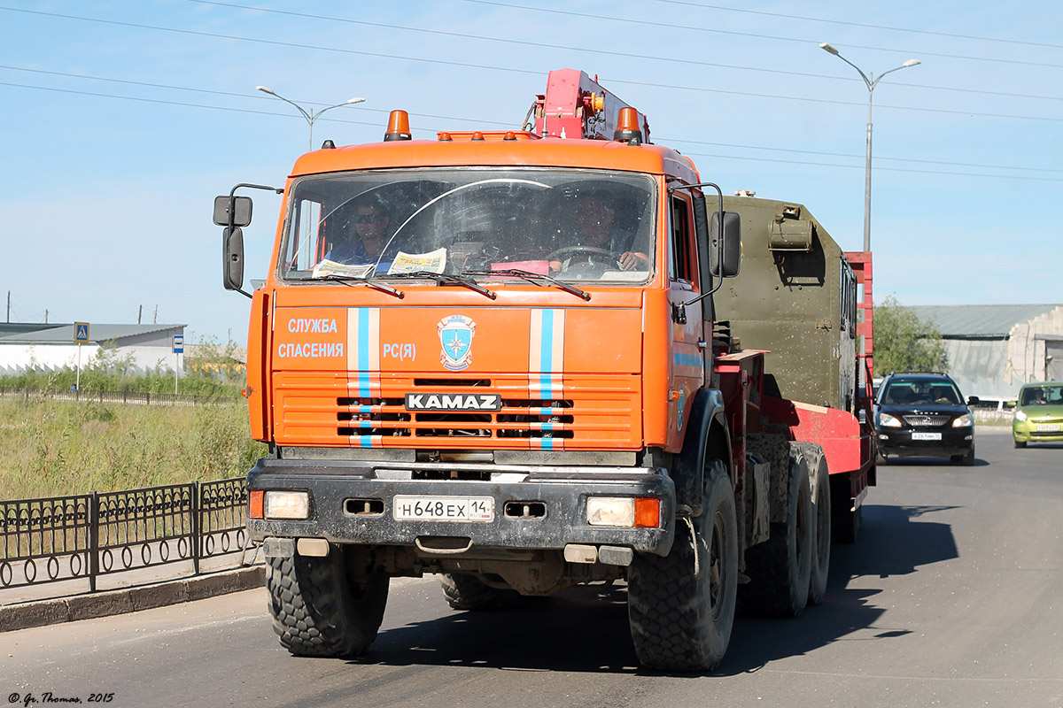 Саха (Якутия), № Н 648 ЕХ 14 — КамАЗ-44108-10 [44108K]