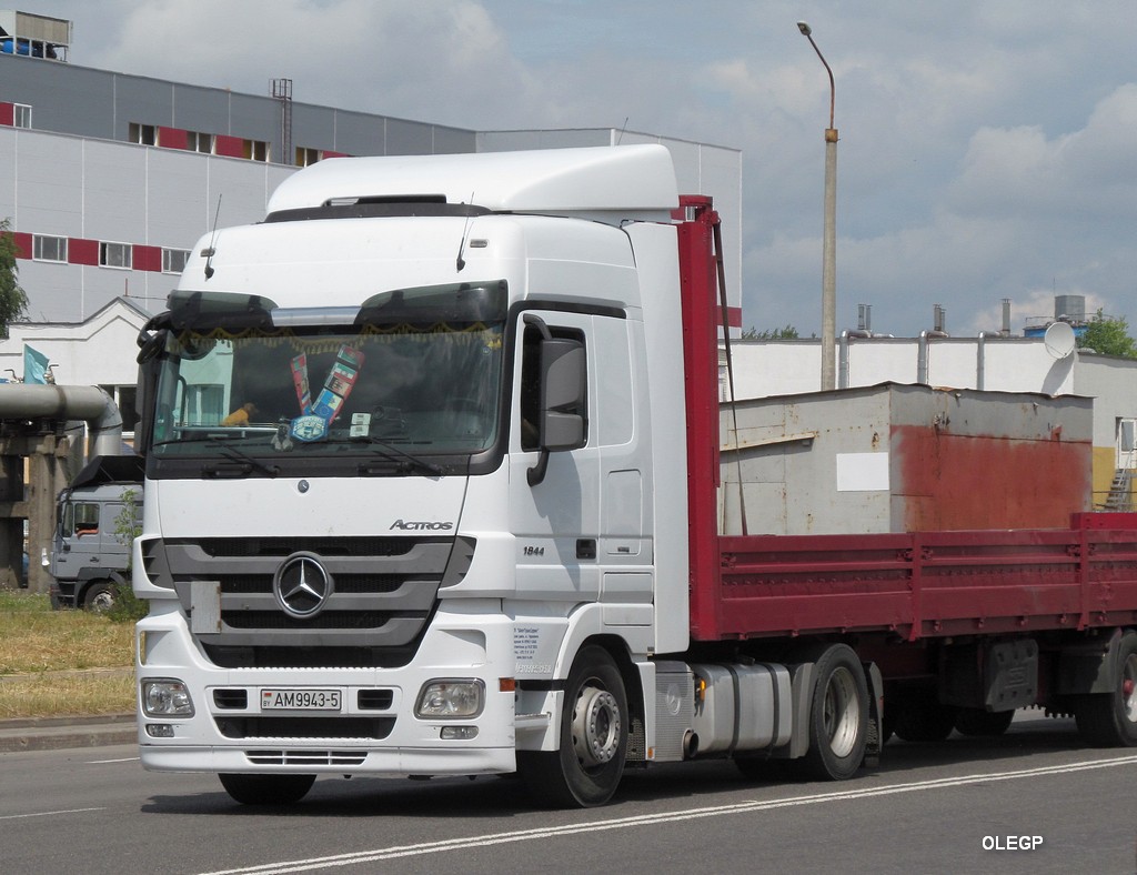 Минская область, № АМ 9943-5 — Mercedes-Benz Actros ('2009) 1844