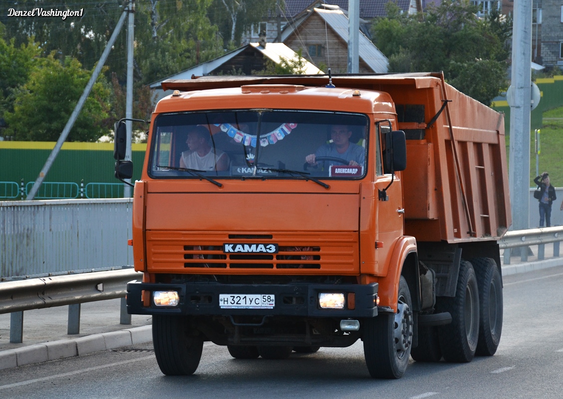 Пензенская область, № Н 321 УС 58 — КамАЗ-65115-02 [65115C]