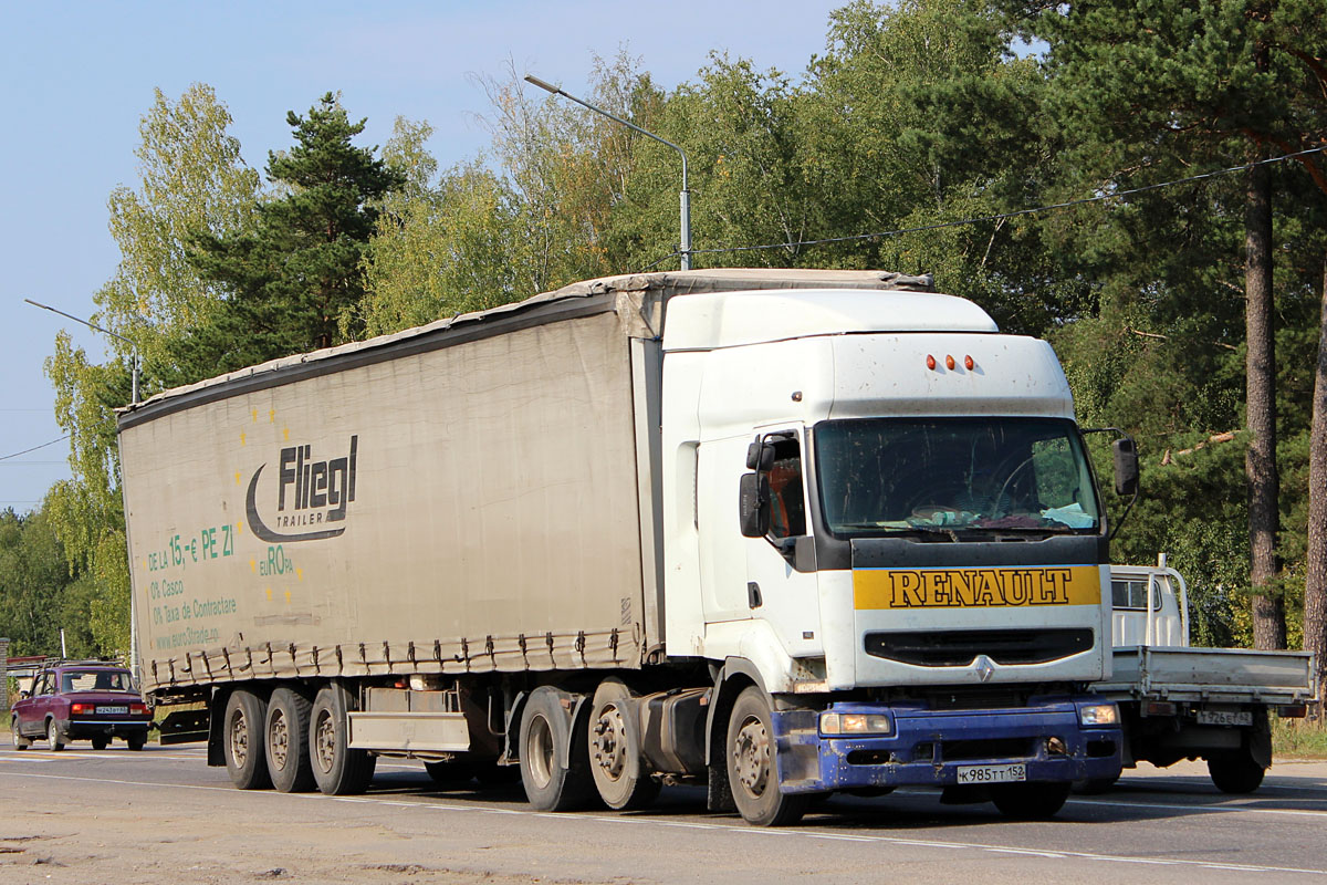 Нижегородская область, № К 985 ТТ 152 — Renault Premium ('1996)