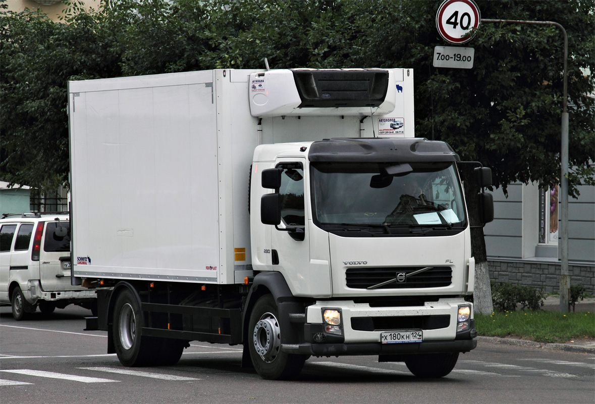 Красноярский край, № Х 180 КН 124 — Volvo ('2006) FL