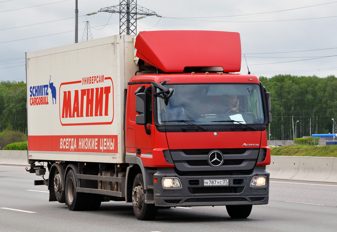 Московская область, № Н 787 УС 37 — Mercedes-Benz Actros ('2009) 2536