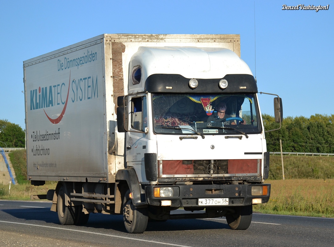 Пензенская область, № К 377 ОН 58 — Mercedes-Benz LK (общ. мод.)