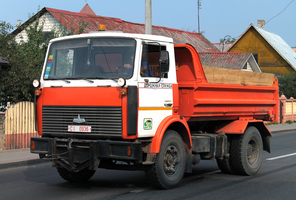 Гродненская область, № СІ 0936 — МАЗ-5551 (общая модель)