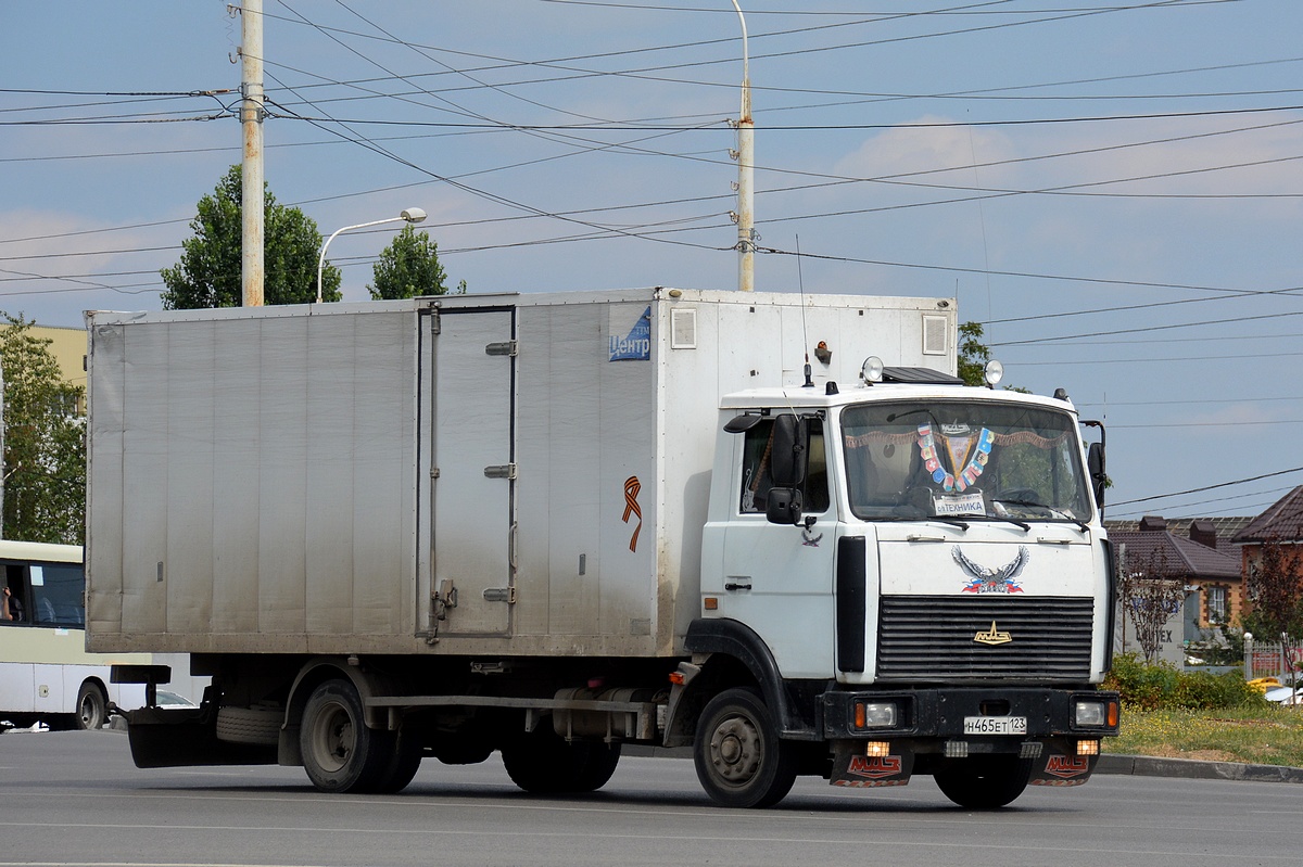 Краснодарский край, № Н 465 ЕТ 123 — МАЗ-437043 "Зубрёнок"