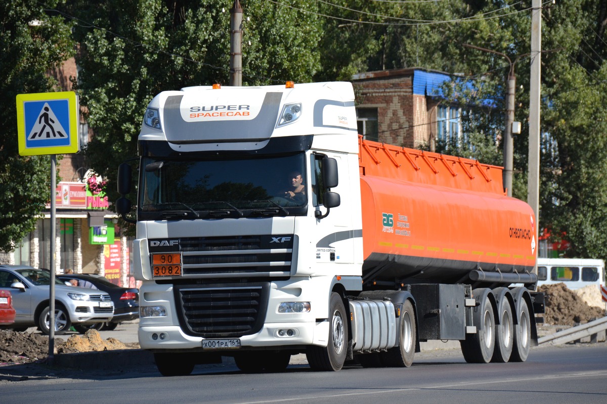 Ростовская область, № Х 001 РА 161 — DAF XF105 FT