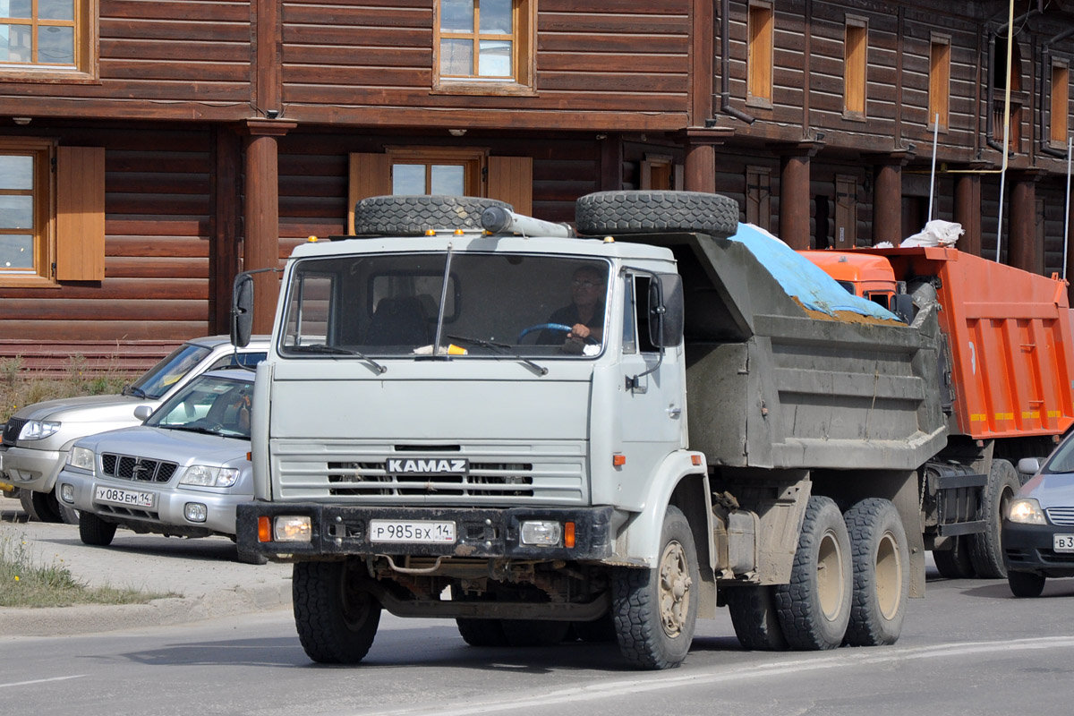 Саха (Якутия), № Р 985 ВХ 14 — КамАЗ-55111 [551110]