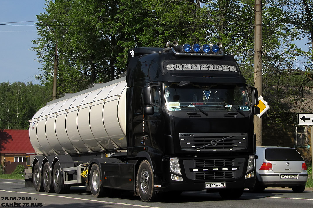 Ярославская область, № У 914 РН 76 — Volvo ('2008) FH.460