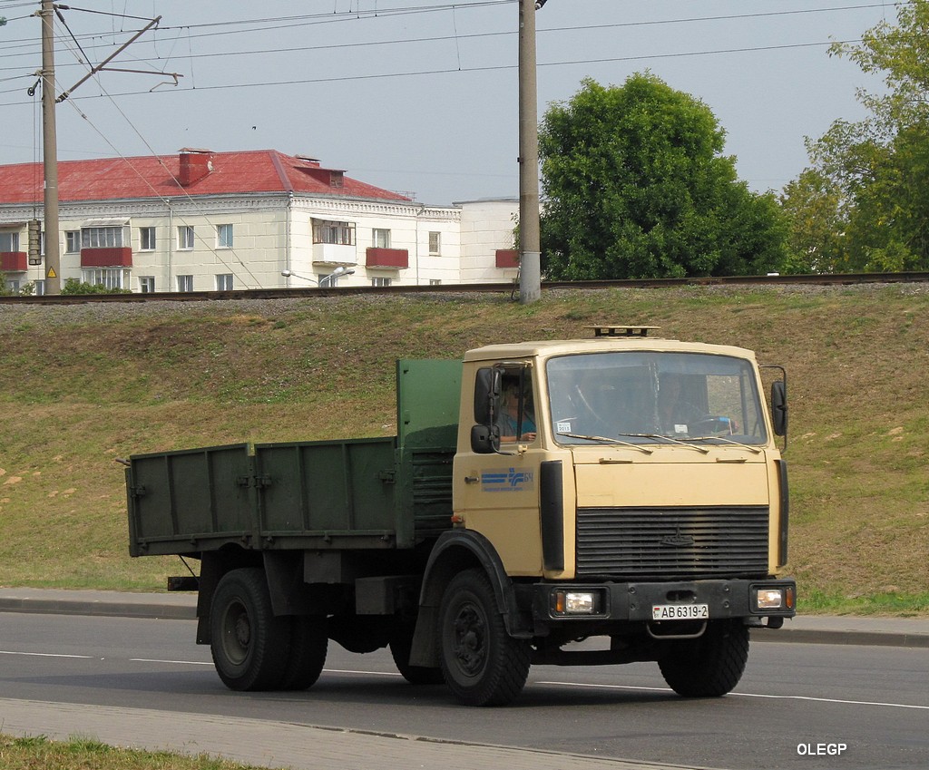 Витебская область, № АВ 6319-2 — МАЗ-5337 (общая модель)