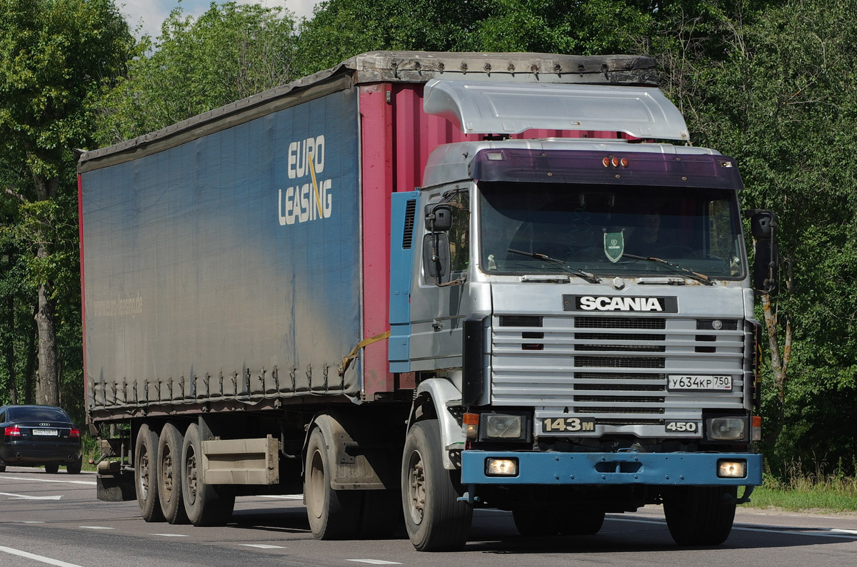 Московская область, № У 634 КР 750 — Scania (II) R143M