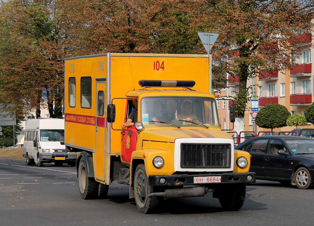 Гродненская область, № СН 6664 — ГАЗ-3307