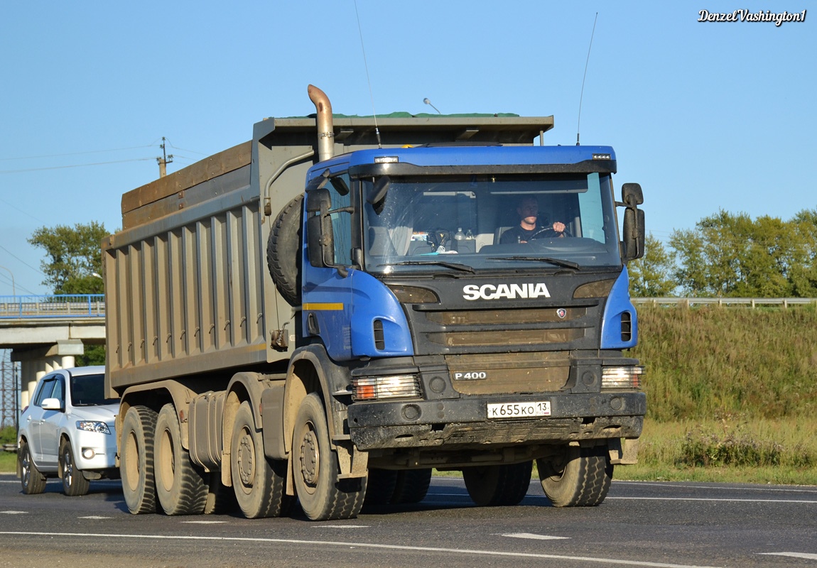 Мордовия, № К 655 КО 13 — Scania ('2011) P400