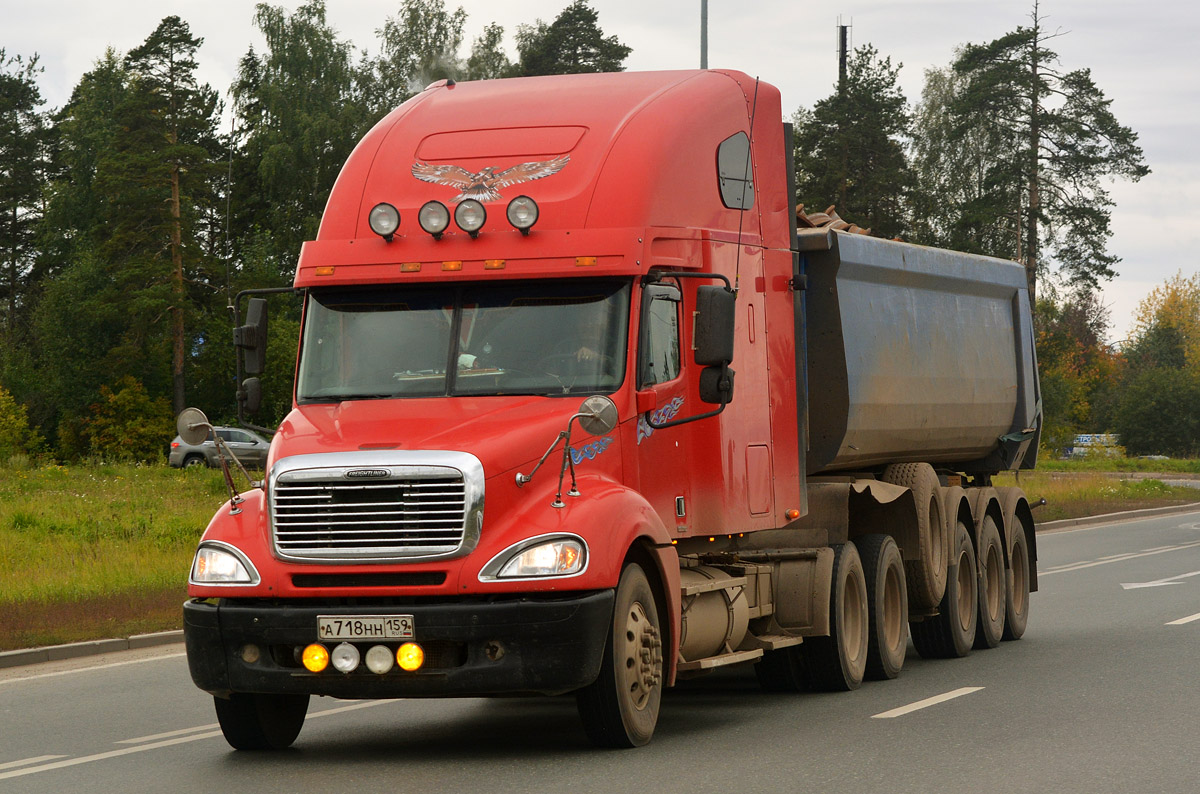 Пермский край, № А 718 НН 159 — Freightliner Columbia