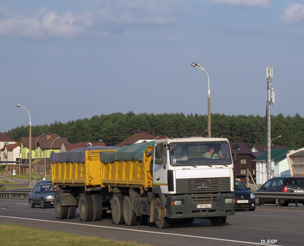 Минская область, № АМ 1684-5 — МАЗ-6501 (общая модель)