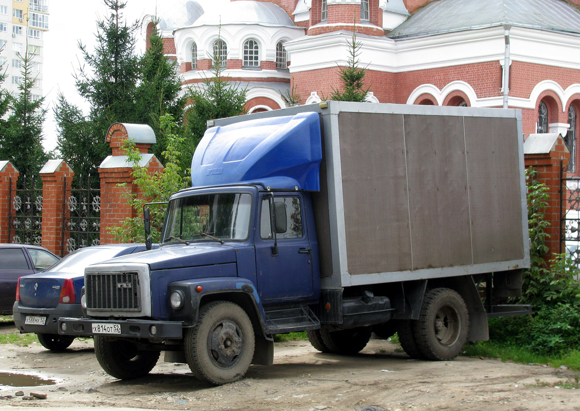 Нижегородская область, № Х 814 ОТ 52 — ГАЗ-3307