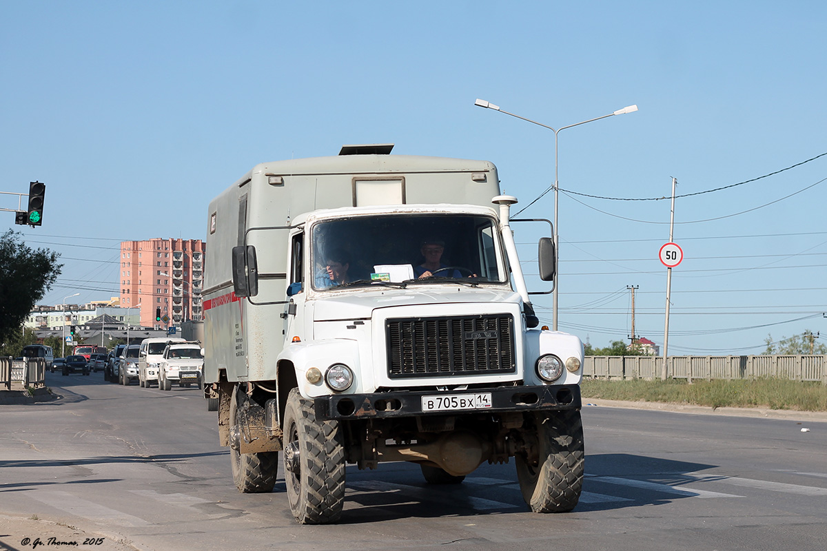 Саха (Якутия), № В 705 ВХ 14 — ГАЗ-33081 «Садко»