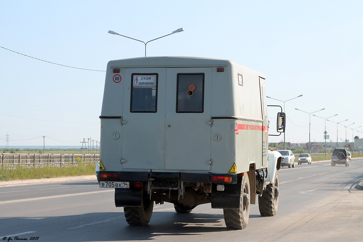 Саха (Якутия), № В 705 ВХ 14 — ГАЗ-33081 «Садко»