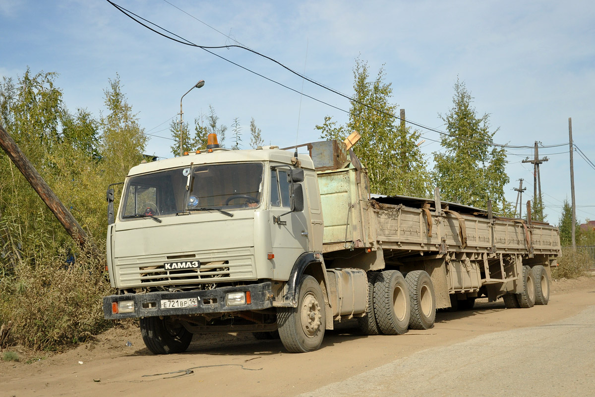 Саха (Якутия), № Е 721 ВР 14 — КамАЗ-54115 (общая модель)