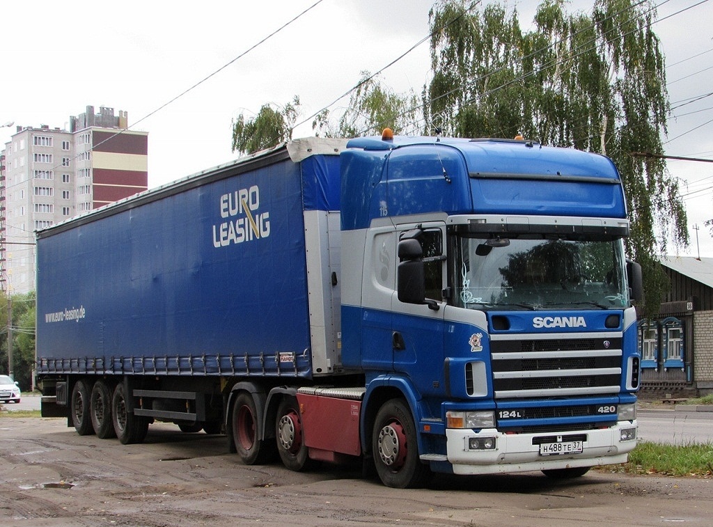 Ивановская область, № Н 488 ТЕ 37 — Scania ('1996) R124L