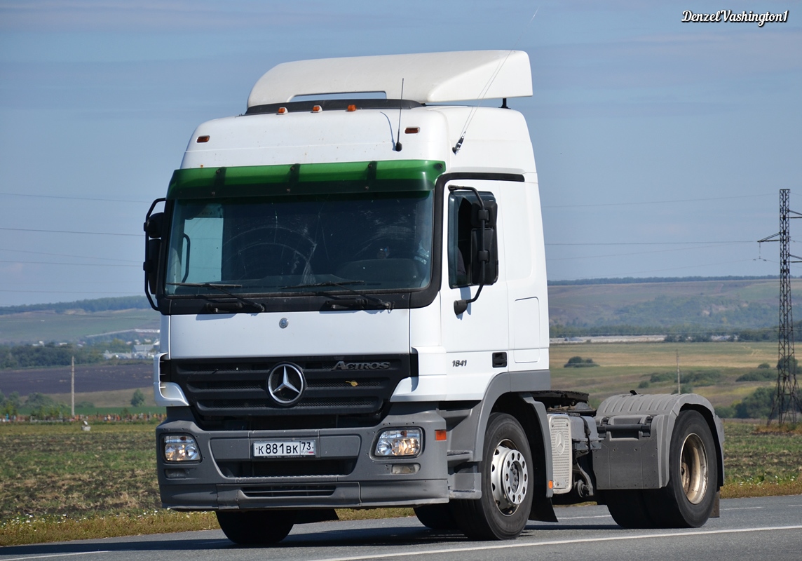 Ульяновская область, № К 881 ВК 73 — Mercedes-Benz Actros ('2003) 1841