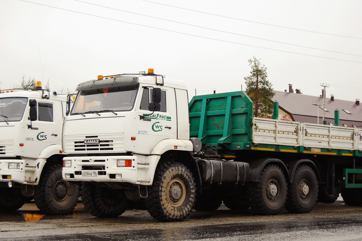 Ханты-Мансийский автоном.округ, № 801211 — КамАЗ-65221 [652210]