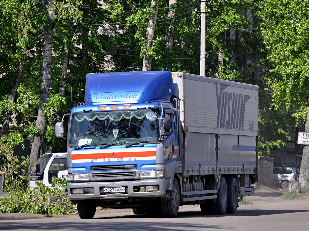 Алтайский край, № М 623 УН 22 — Mitsubishi Fuso Super Great